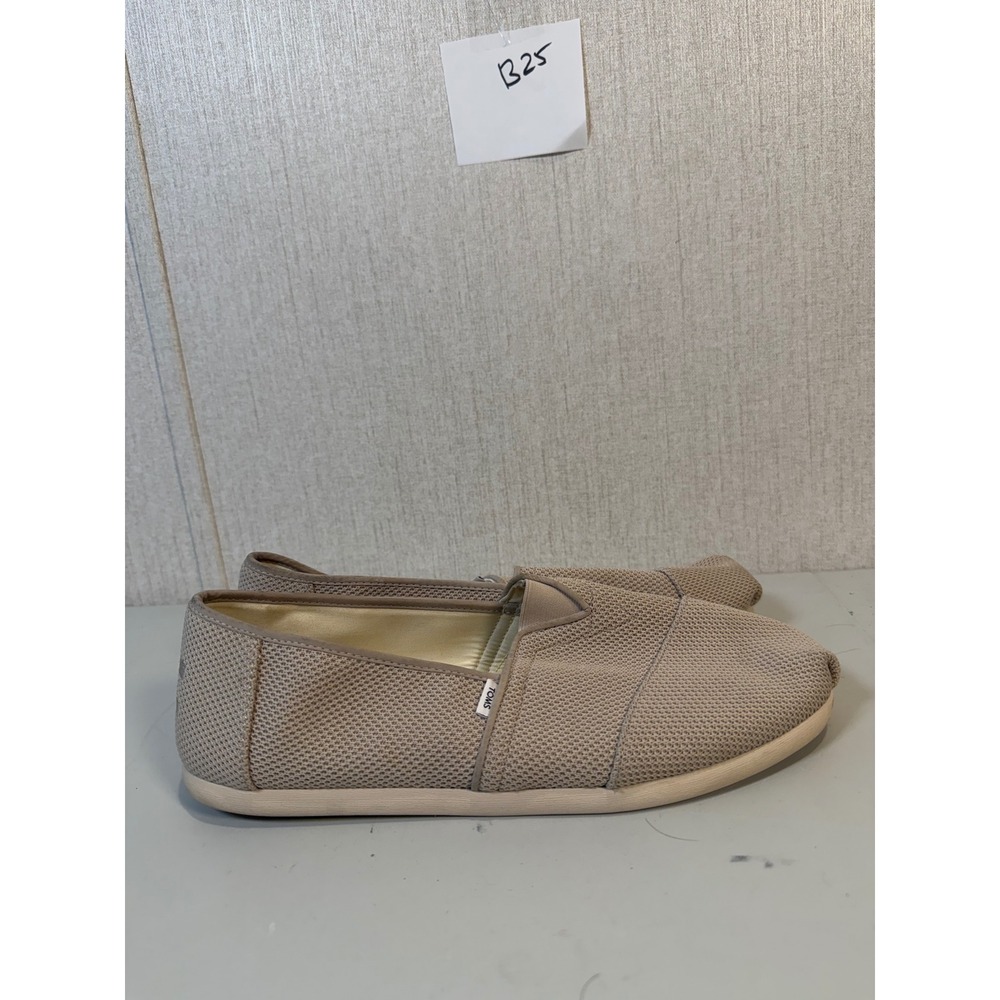 TOMS Men's Alpardata Slip-On Casual Shoes‎ - Beige Men size 11